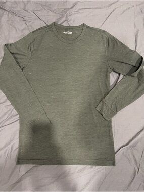 Men's Heatkeep Long Sleeve Dark Olive Tee